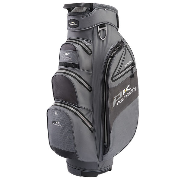Compare prices on PowaKaddy Dri Tech Golf Cart Bag - Gunmetal Black