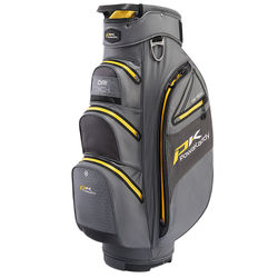 PowaKaddy Dri Tech Golf Cart Bag - Gunmetal Yellow