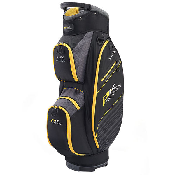 Compare prices on PowaKaddy X-Lite Edition Golf Cart Bag - Black Gunmetal Yellow