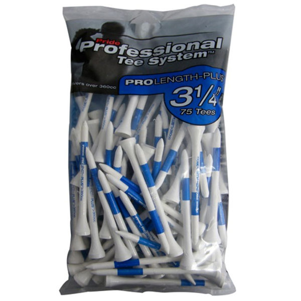 Compare prices on Pride Pro Length 3.25" Tees (75 Pack)
