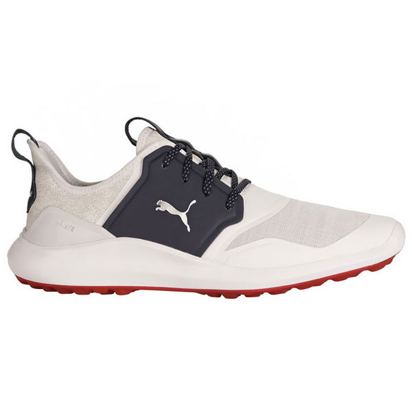 Compare prices on Puma Ignite NXT Lace Golf Shoes - High Rise Red Silver Peacoat