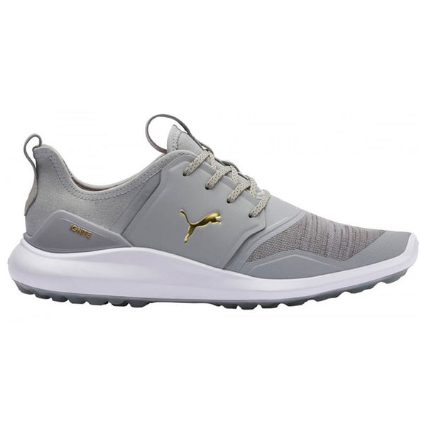 Compare prices on Puma Ignite NXT Lace Golf Shoes - High Rise Team Gold White