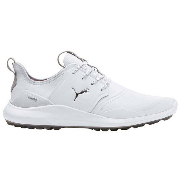 Compare prices on Puma Ignite NXT Pro Golf Shoes - White Silver Grey