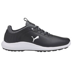Puma Ignite Pro Golf Shoes - Black Silver Black
