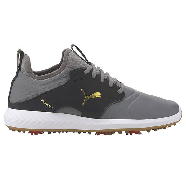 Compare prices on Puma Ignite PWR Adapt Caged Crafted Golf Shoes - Quiet Shade Black