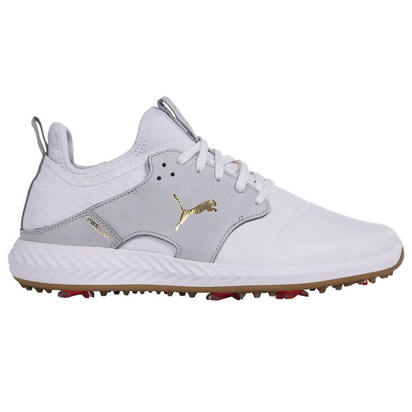 Compare prices on Puma Ignite PWR Adapt Caged Crafted Golf Shoes - White