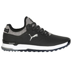 Puma Pro Adapt Alphacat Golf Shoes - Black Silver Quiet Shade