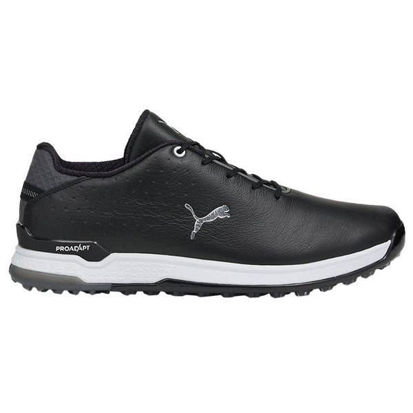 Compare prices on Puma Pro Adapt Alphacat Leather Golf Shoes - Black Silver