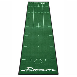 PuttOut Deluxe Putting Mat - Green