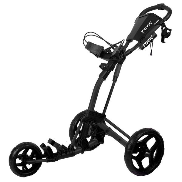 Compare prices on Rovic By Clicgear RV2L 3 Wheel Golf Trolley - Charcoal Black