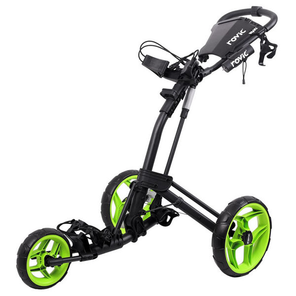 Compare prices on Rovic By Clicgear RV2L 3 Wheel Golf Trolley - Charcoal Lime