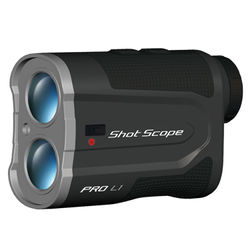 Shot Scope Pro L1 Laser Golf Rangefinder - Black Grey