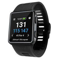 Shot Scope V3 Performance Tracking Golf GPS Watch - Black