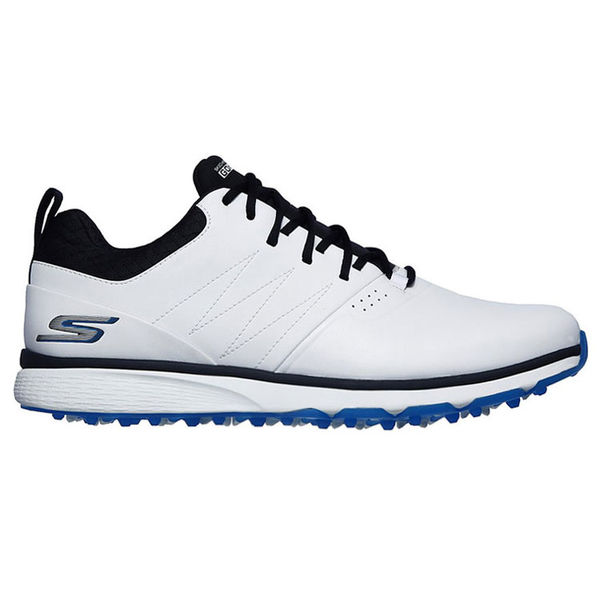 Compare prices on Skechers Go Golf Mojo Elite Punch Shot Golf Shoes - White Blue