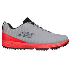 Skechers Go Golf Pro 5 Hyper Golf Shoes - Grey Red