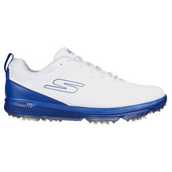 Skechers Go Golf Pro 5 Hyper Golf Shoes - White Blue
