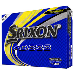 Srixon 2020 AD333 Golf Balls - Yellow