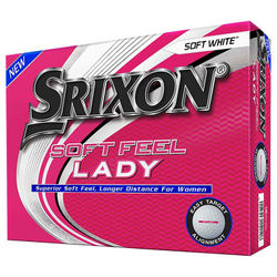 Srixon 2022 Ladies Soft Feel Golf Balls - White
