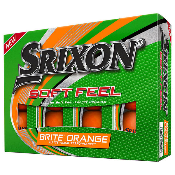 Compare prices on Srixon 2022 Soft Feel Brite Golf Balls - Matte Orange