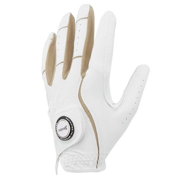 Compare prices on Srixon Ladies Ball Marker All Weather Golf Glove - White