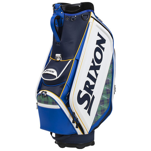 Compare prices on Srixon Open Golf Tour Staff Bag - Tartan Blue White