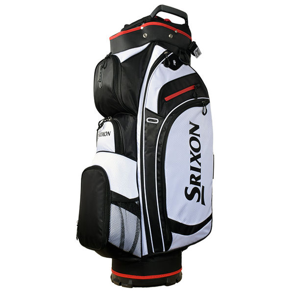 Compare prices on Srixon Performance Golf Cart Bag - White Black Red