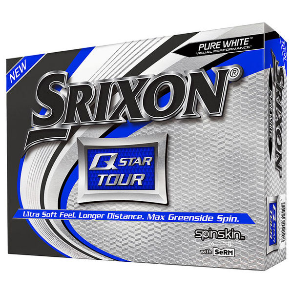 Compare prices on Srixon Q Star Tour Personalised Text Golf Balls - White