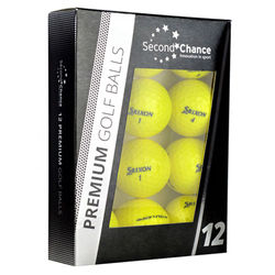 Srixon Soft Feel Grade A Rewashed Golf Balls - Yellow