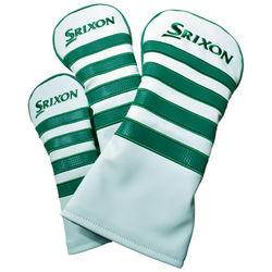 Srixon Spring Major Golf Headcover Set - Set White Green