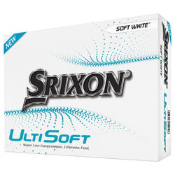 Srixon UltiSoft Golf Balls - White