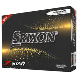 Srixon Z Star Golf Balls - White
