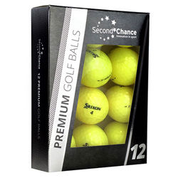 Srixon Z Star Grade A Rewashed Golf Balls - Yellow