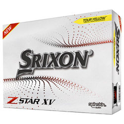 Srixon Z Star XV Golf Balls - Yellow