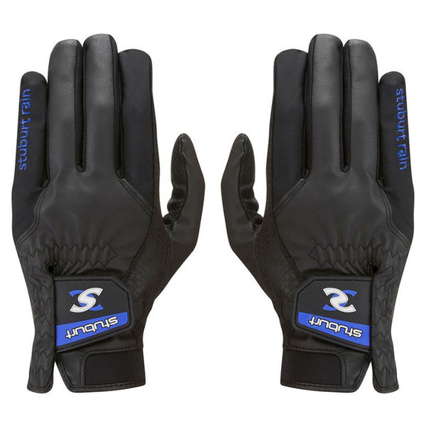 Compare prices on Stuburt Rain Golf Gloves Black (Pair Pack) - Black Pair Pack