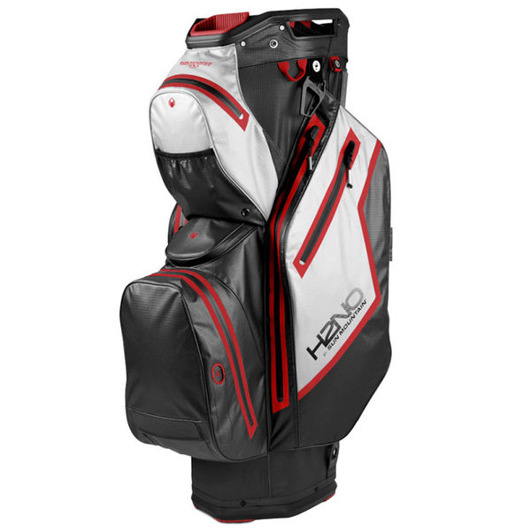 Compare prices on Sun Mountain H2NO Staff Golf Cart Bag - Black White Red