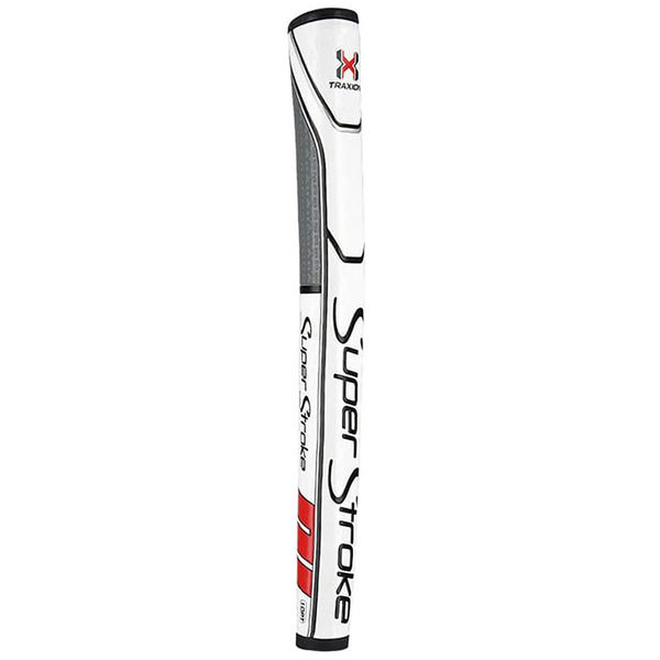 Compare prices on SuperStroke Traxion 1.0 PT Golf Putter Grip - White Red Grey