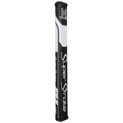 SuperStroke Traxion Flatso 1.0 Golf Putter Grip - Black White