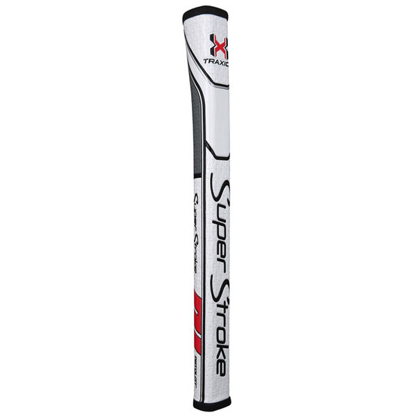 Compare prices on SuperStroke Traxion Pistol GT Tour Golf Putter Grip - White Grey Red