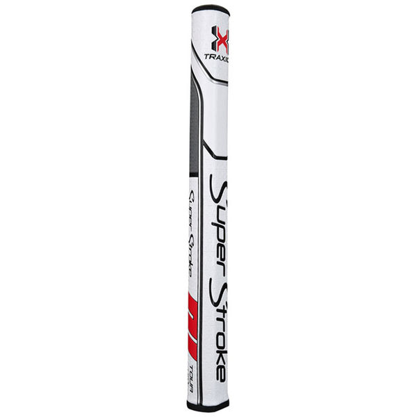 Compare prices on SuperStroke Traxion Tour 1.0 Golf Putter Grip - White Grey Red