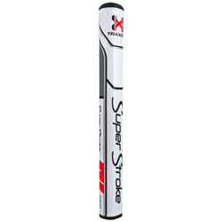 SuperStroke Traxion Tour 2.0 Golf Putter Grip - White Grey Red