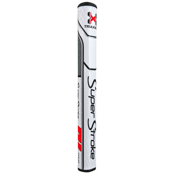 Compare prices on SuperStroke Traxion Tour 2.0 Golf Putter Grip - White Grey Red