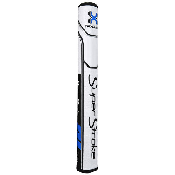 Compare prices on SuperStroke Traxion Tour 3.0 Golf Putter Grip - White Black Blue