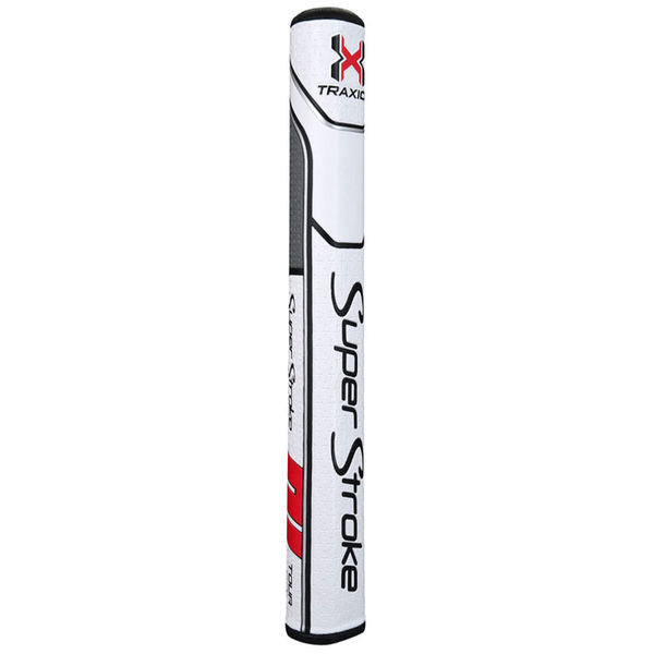 Compare prices on SuperStroke Traxion Tour 3.0 Golf Putter Grip - White Grey Red