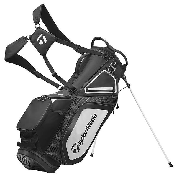 Compare prices on TaylorMade 2021 Pro 8.0 Golf Stand Bag - Black White Charcoal