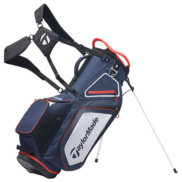 Compare prices on TaylorMade 2021 Pro 8.0 Golf Stand Bag - Navy Red White