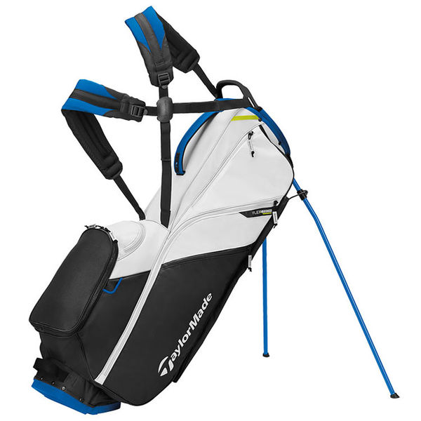 Compare prices on TaylorMade 2021 FlexTech Lite Golf Stand Bag - Black White Blue