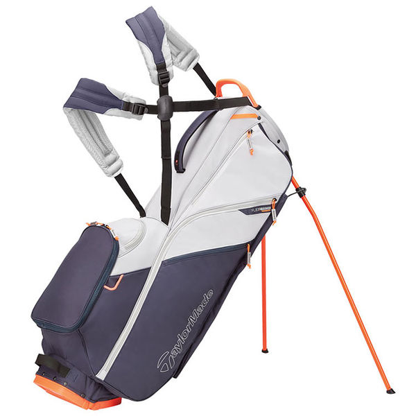 Compare prices on TaylorMade 2021 FlexTech Lite Golf Stand Bag - Cool Grey Titanium Orange