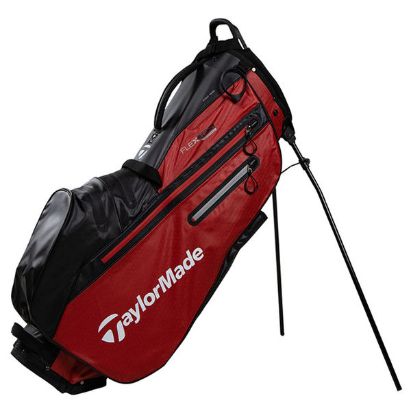 Compare prices on TaylorMade FlexTech Waterproof Golf Stand Bag - Black Red