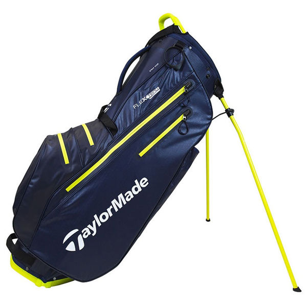 Compare prices on TaylorMade 2021 FlexTech Waterproof Golf Stand Bag - Navy Yellow