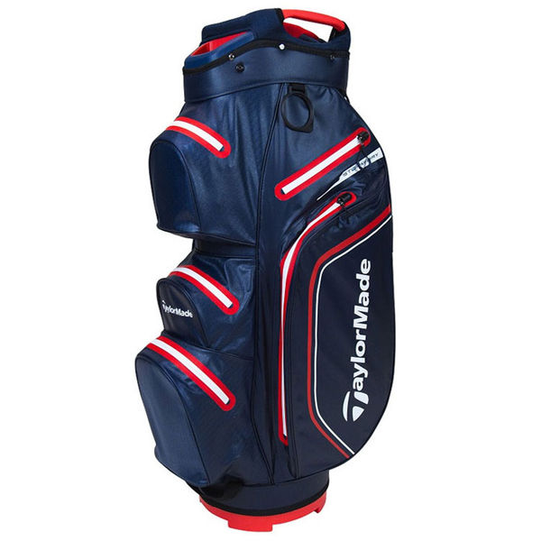 Compare prices on TaylorMade 2021 Storm Dry Waterproof Golf Cart Bag - Navy Red